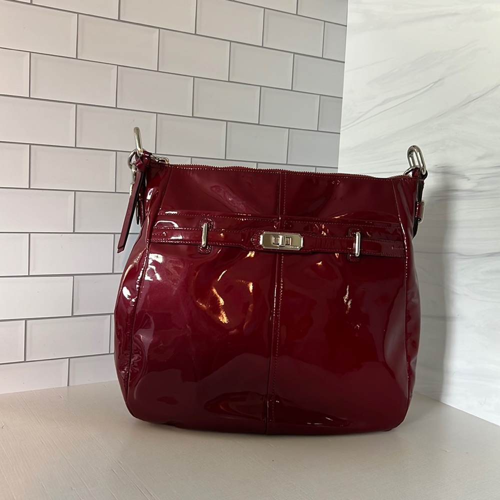 Coach Chelsea Patent Leather Hobo